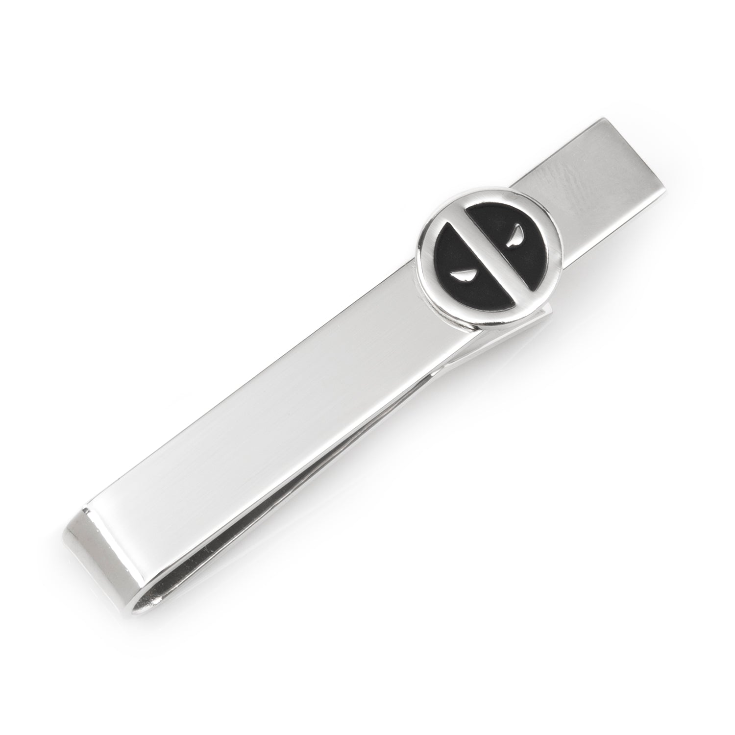 Deadpool Silver Mask Tie Bar Image 1