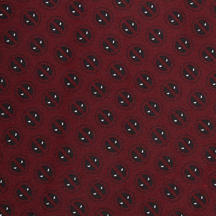 Deadpool Red Mask Silk Pocket Square Image 5