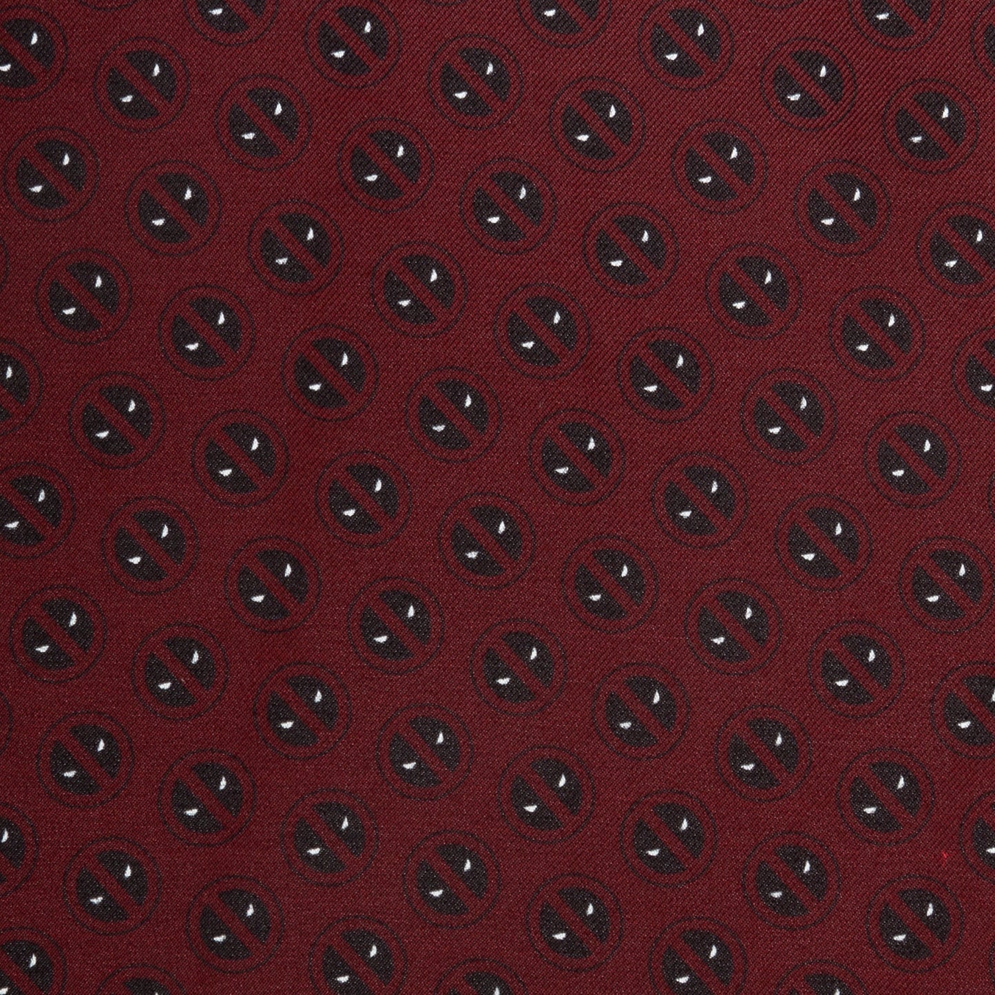 Deadpool Red Mask Silk Pocket Square Image 5