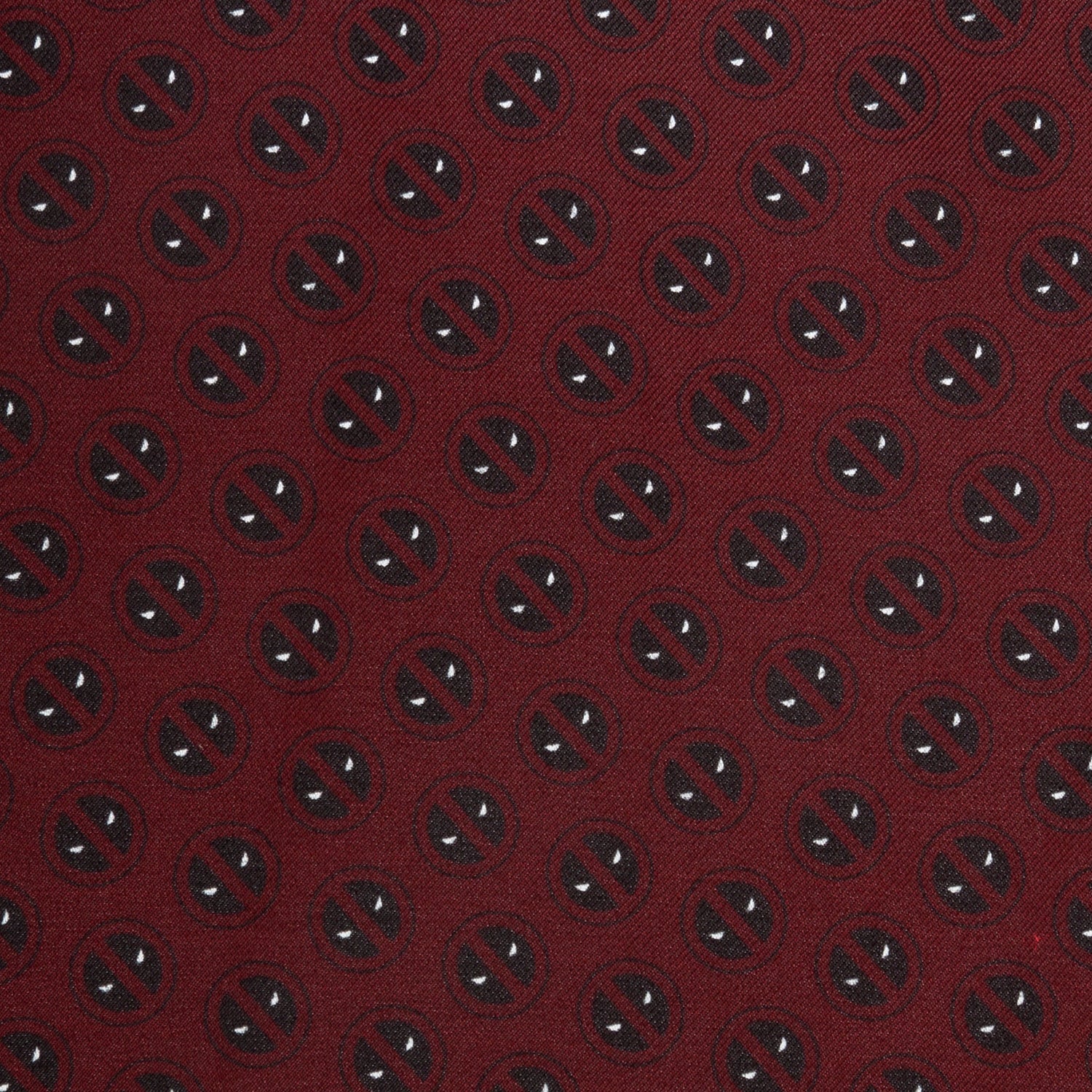 Deadpool Red Mask Silk Pocket Square Image 5