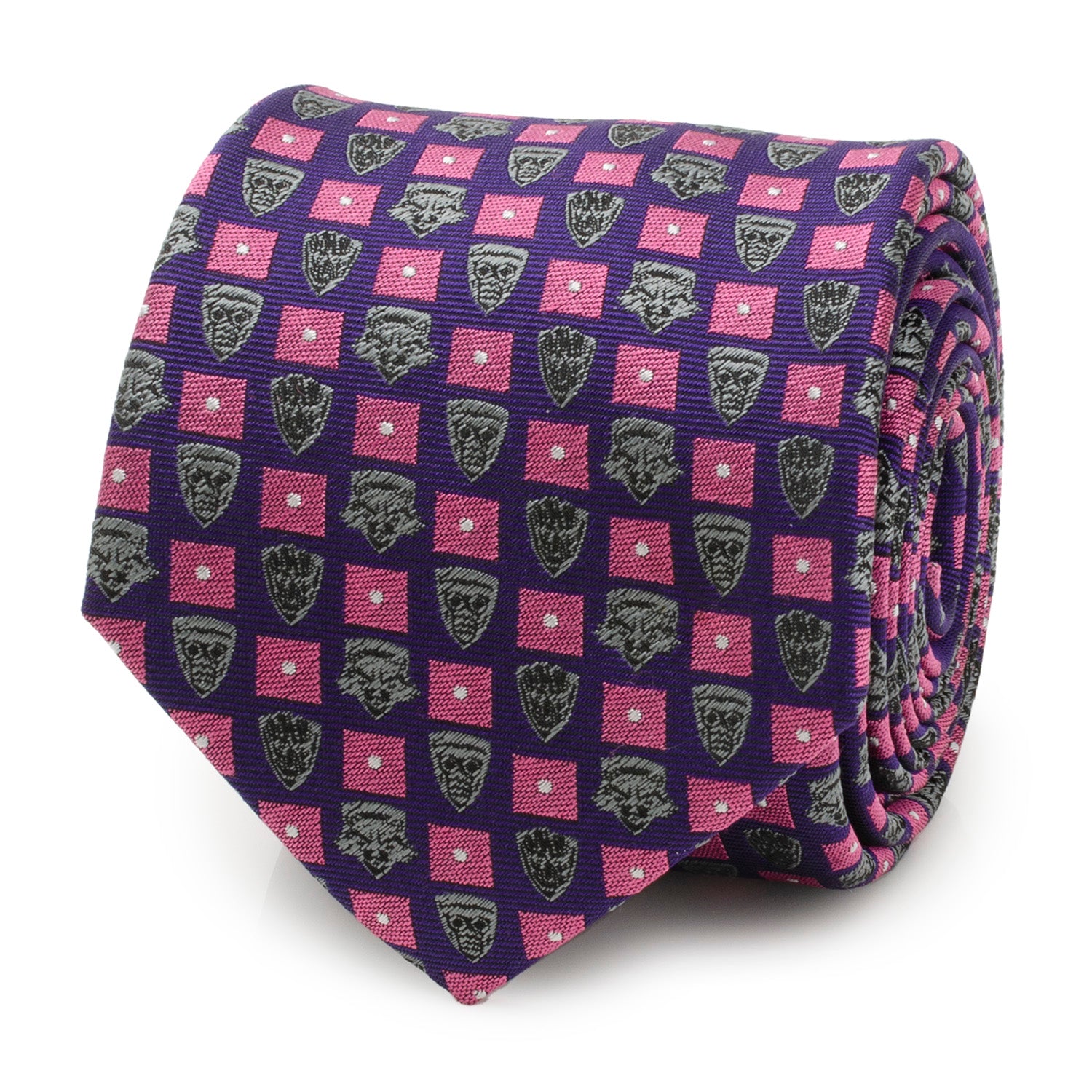 Guardian's of the Galaxy Purple Men's Tie Image 1