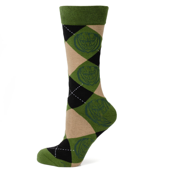 Groot Argyle Green Men's Socks Image 1