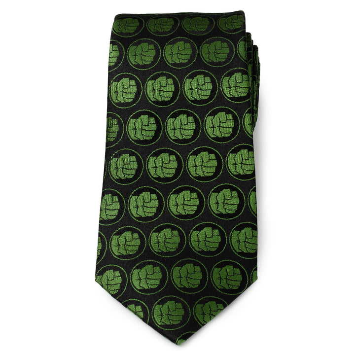 Hulk Black Men's Tie Image 3