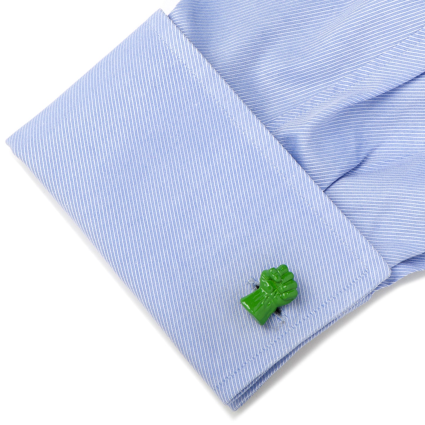 3D Hulk Fist Cufflinks Image 3