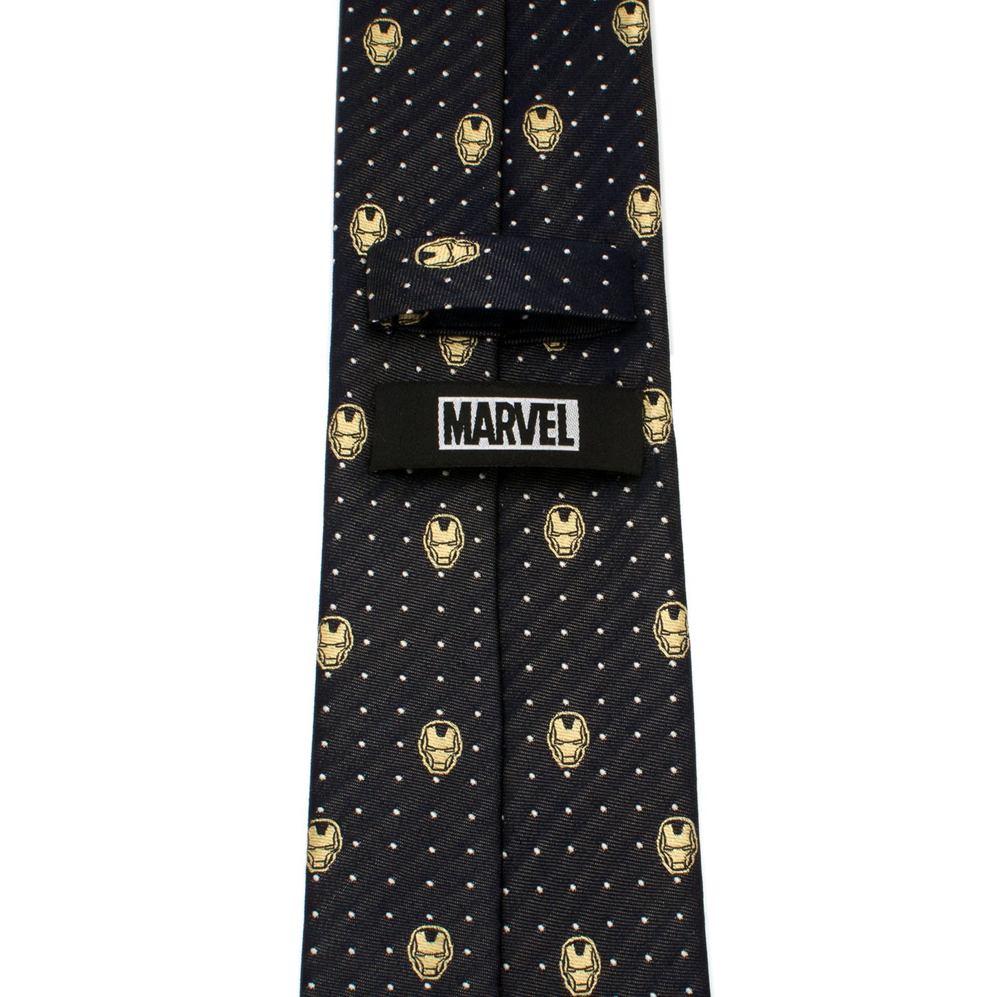 Iron Man Gray Dot Tie Image 4