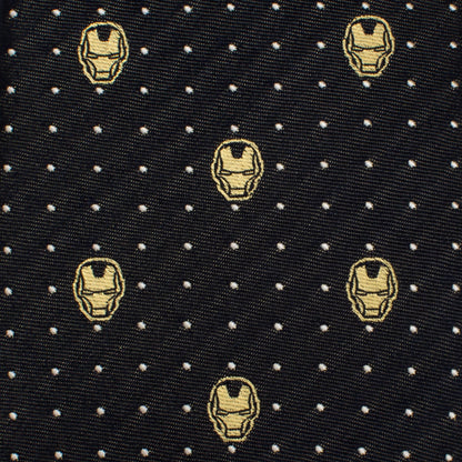 Iron Man Gray Dot Tie Image 5