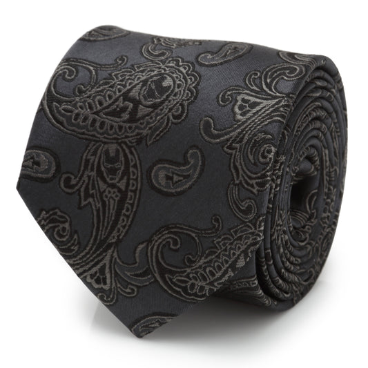 Iron Man Paisley Men's Tie Image 1