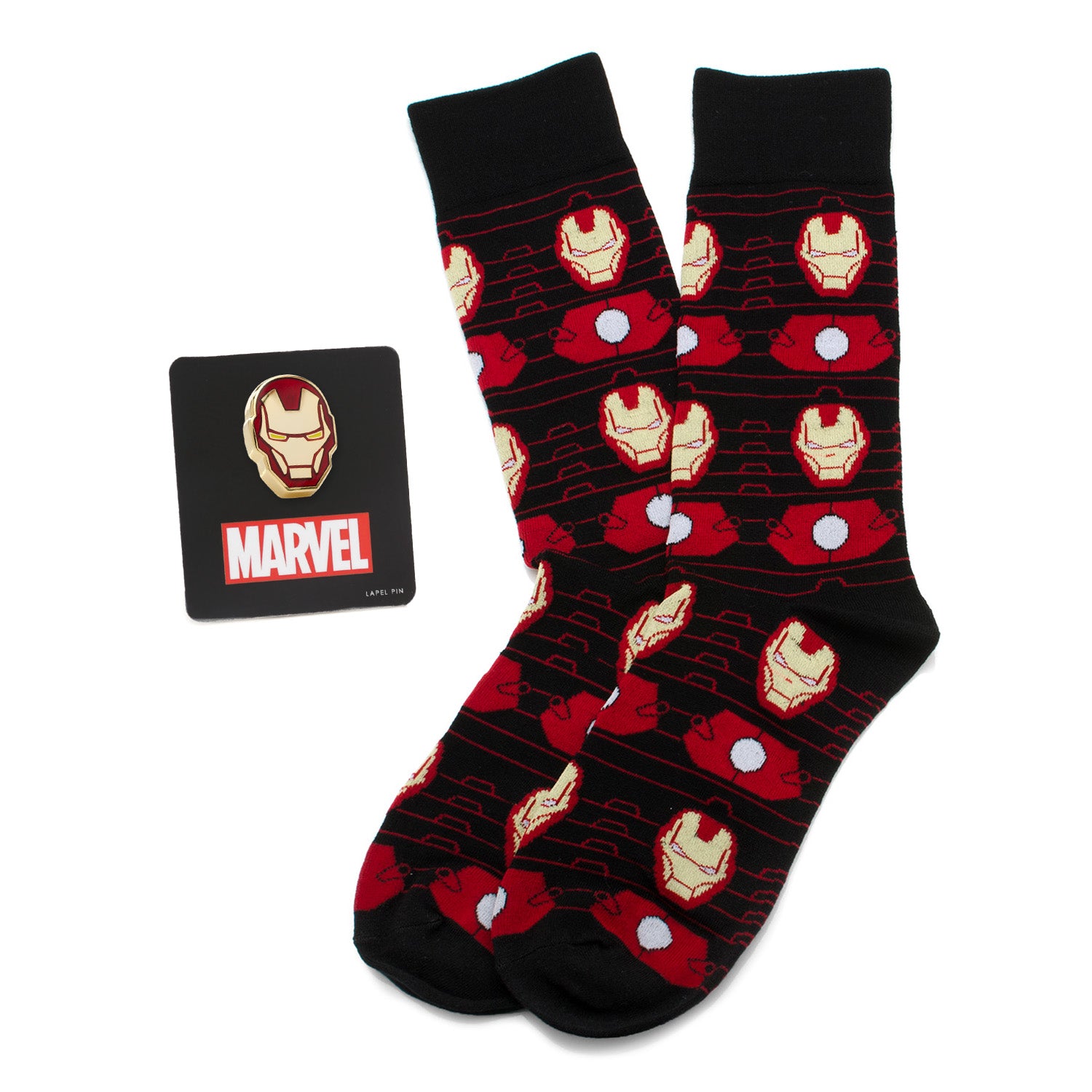 Marvel Iron Man Stripe Black Gift Set Image 1
