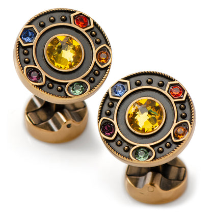 Infinity Stones Cufflinks and Lapel Pin Gift Set Image 3