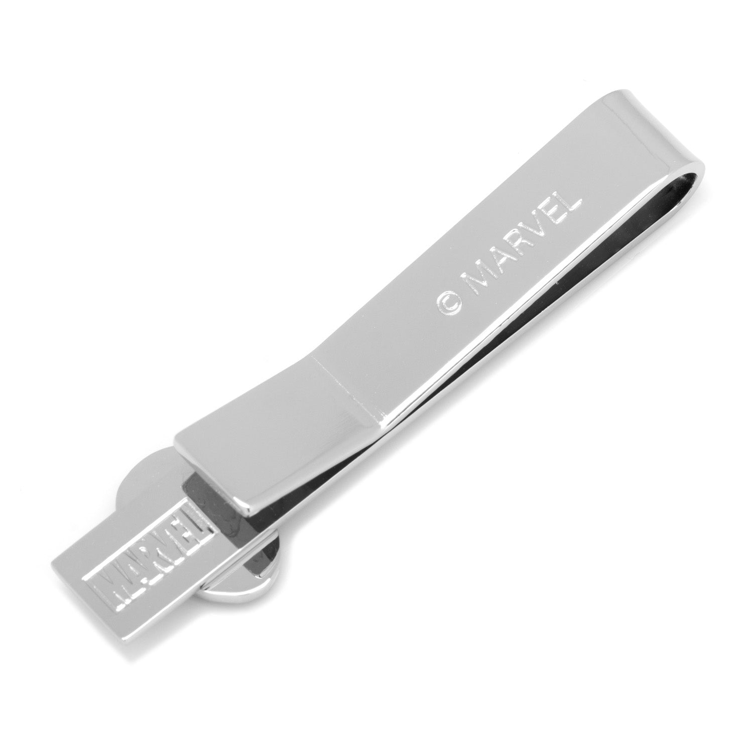 Iron Man Silver Tie Bar Image 3