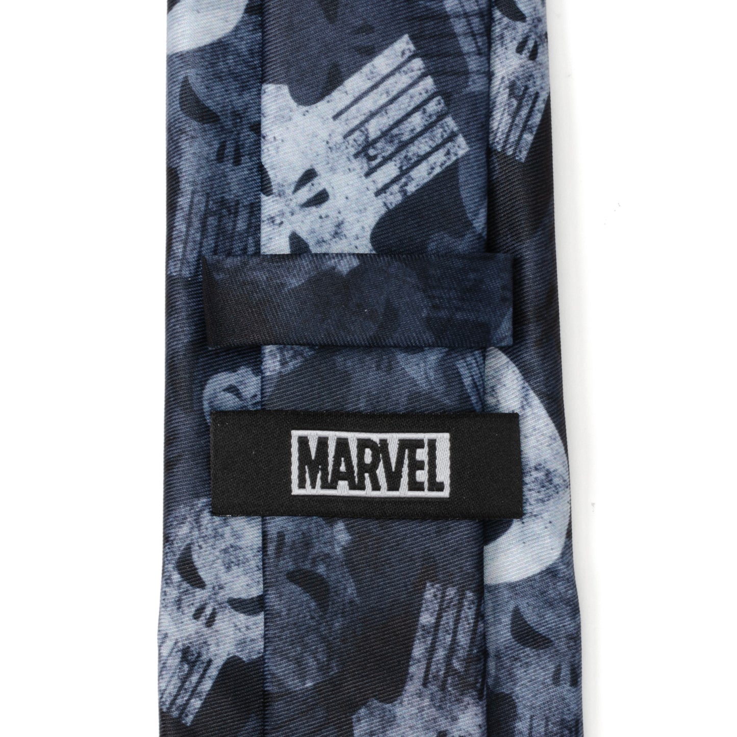 Punisher Dark Teal Men's Tie Image 5