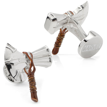 Marvel - 3D Stormbreaker Silver Cufflinks Image 2