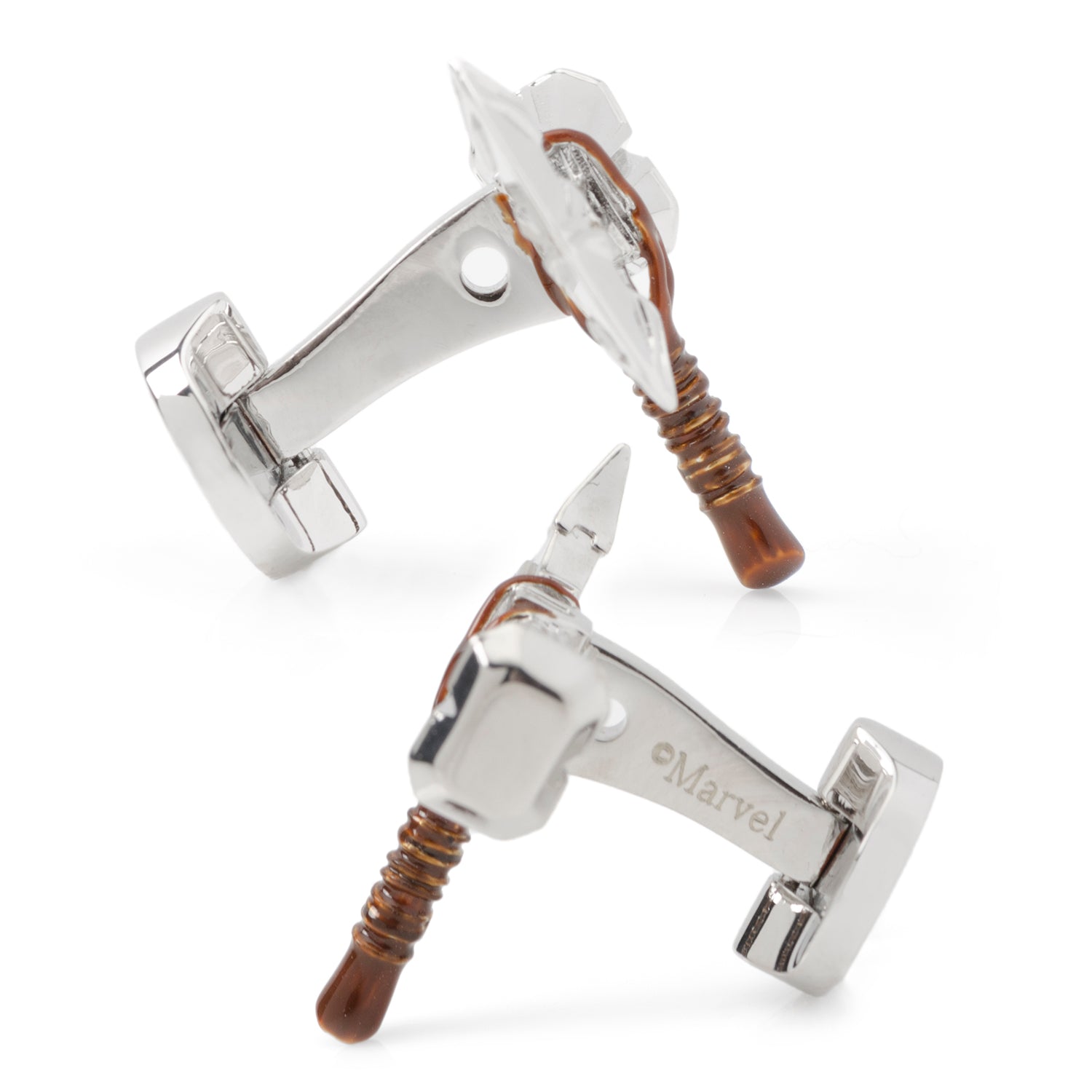 Marvel - 3D Stormbreaker Silver Cufflinks Image 4