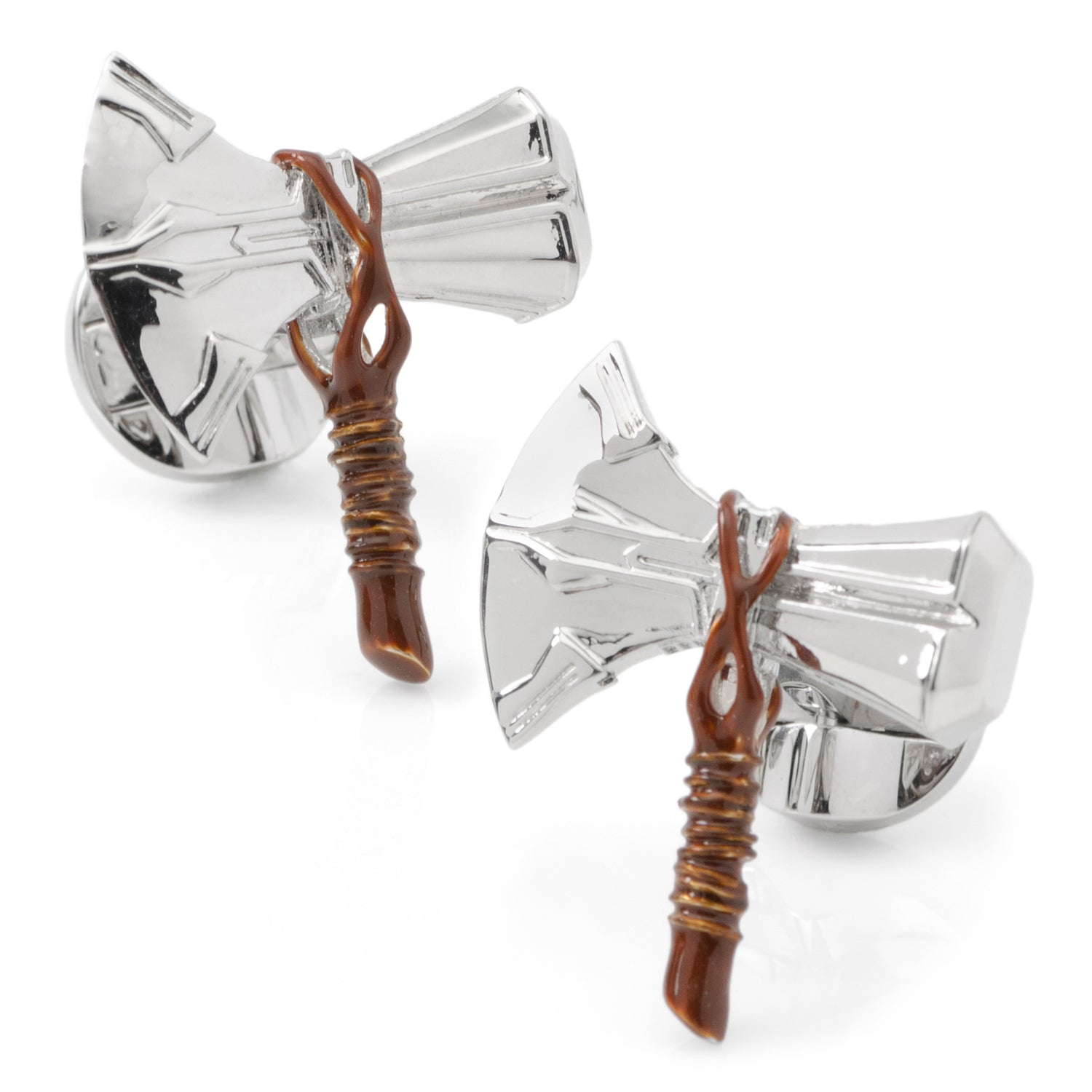 Marvel - 3D Stormbreaker Silver Cufflinks Image 1