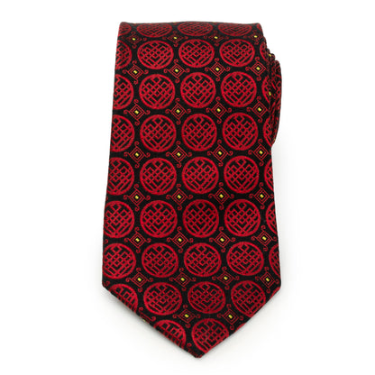 Shang-Chi Red Men's Tie Image 3