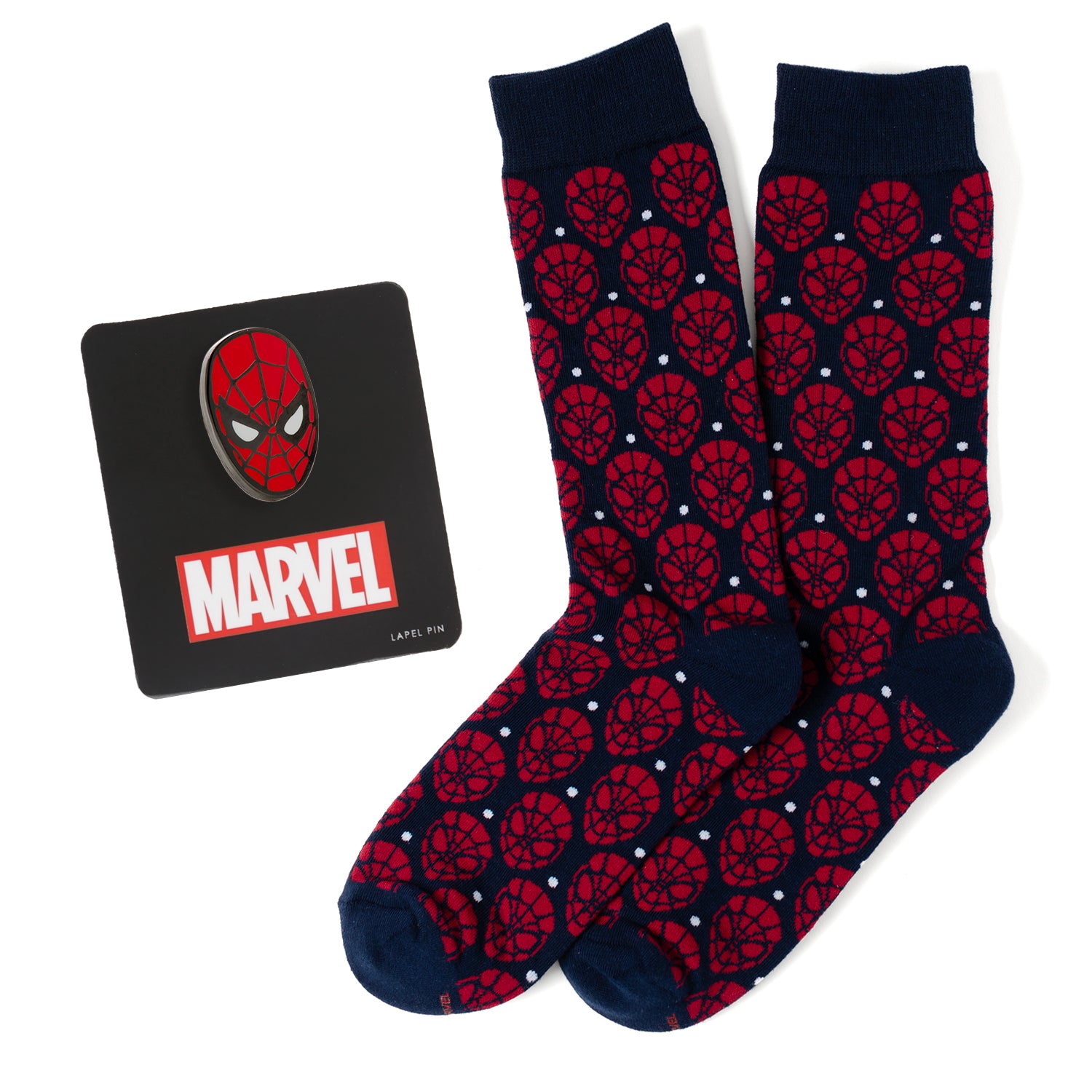 Spider-Man Dot Red and Navy Gift Set Image 1