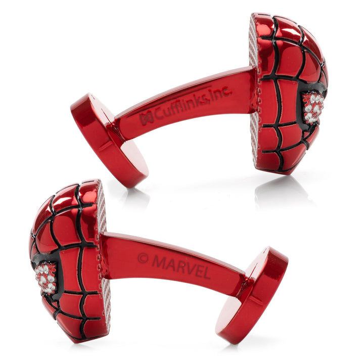 3D Spider-Man Crystal Cufflinks Image 4