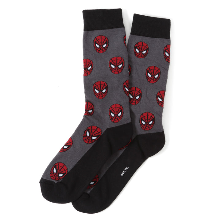 Spider-Man Gray Socks Image 2