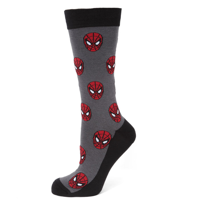 Spider-Man Gray Socks Image 1