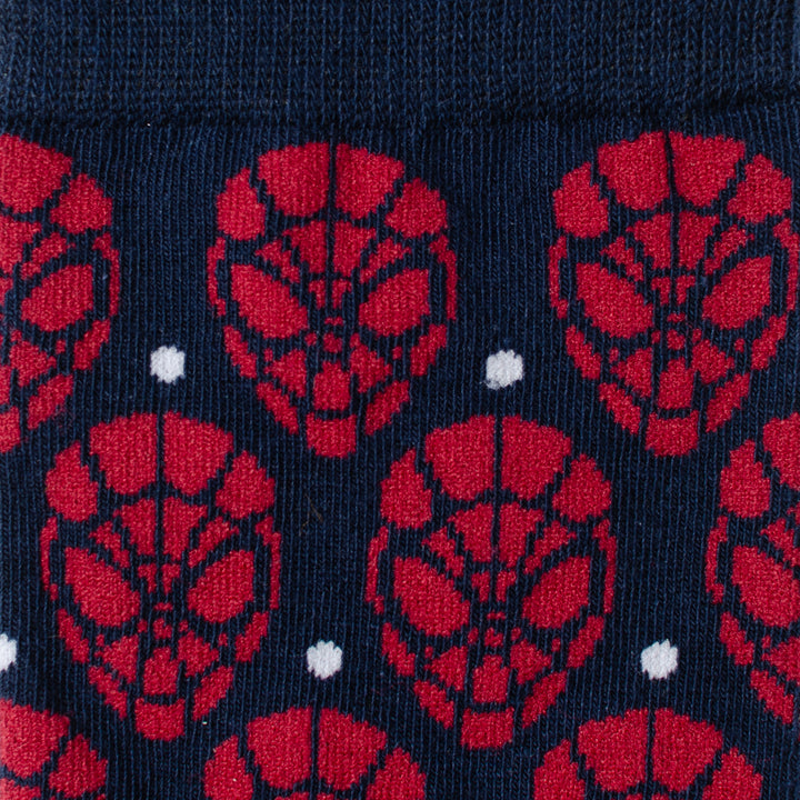 Spider-Man Red and Navy Socks Image 3