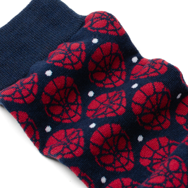 Spider-Man Red and Navy Socks Image 4