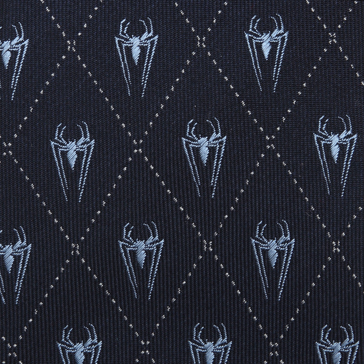 Spider-Man Diamond Navy Men's Tie Image 5