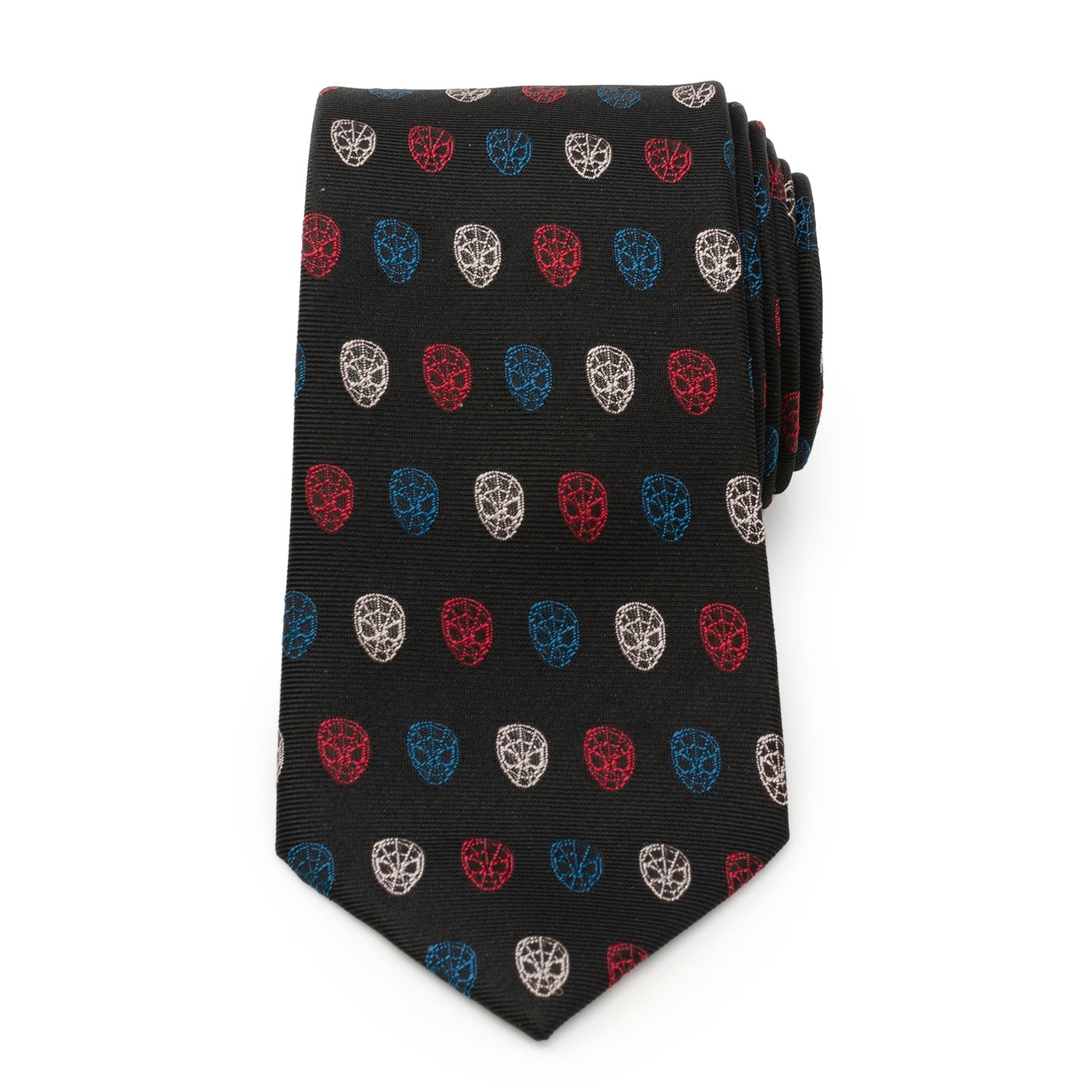 Spider-Man Black Multi Men's Tie Image 3