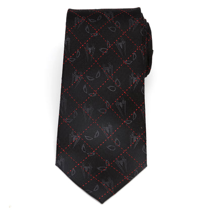 Spider-Man Eyes Diamond Men's Tie Image 3