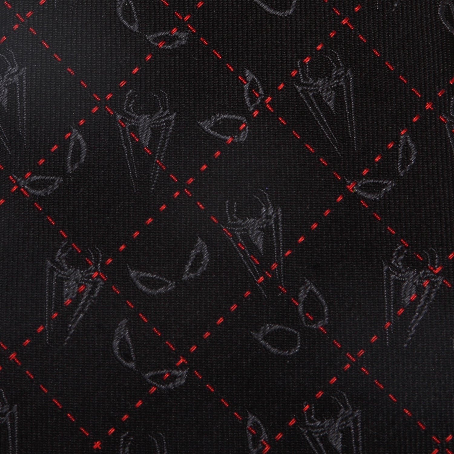 Spider-Man Eyes Diamond Men's Tie Image 5