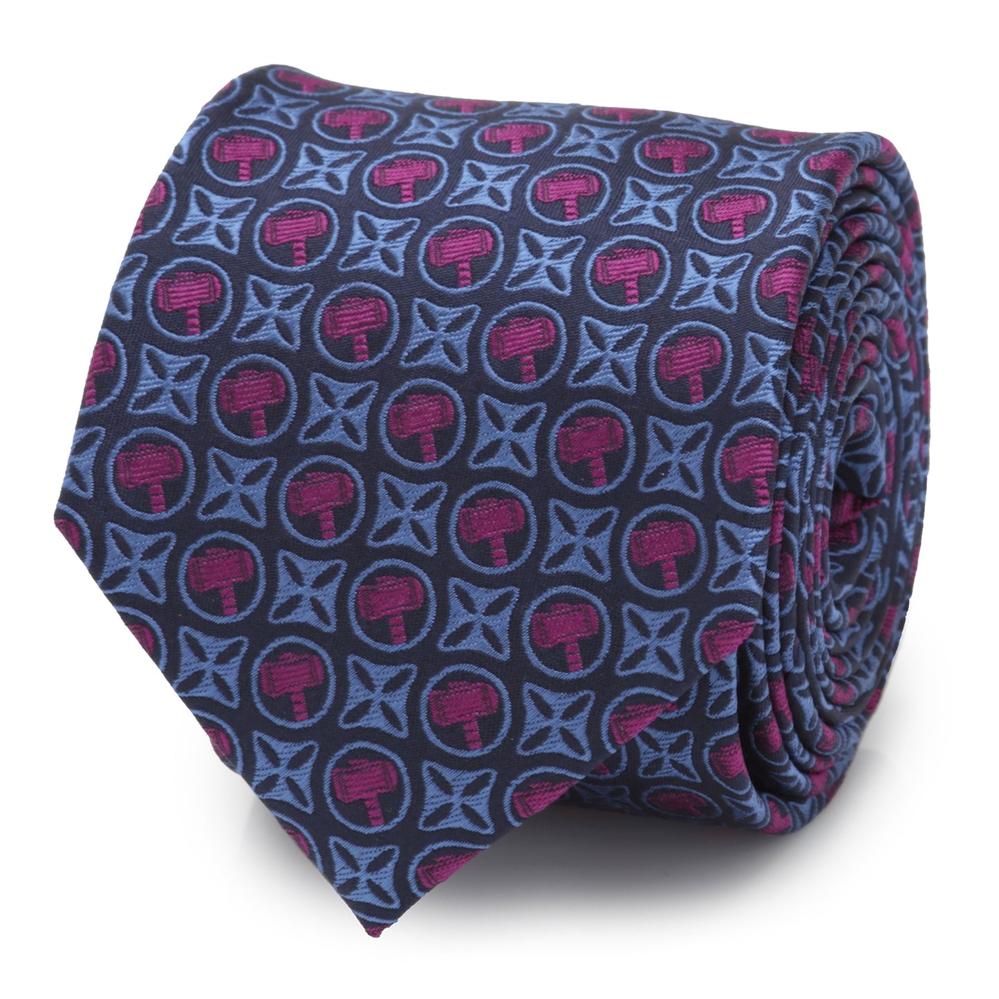 Thor Hammer Men's Tie Image 1