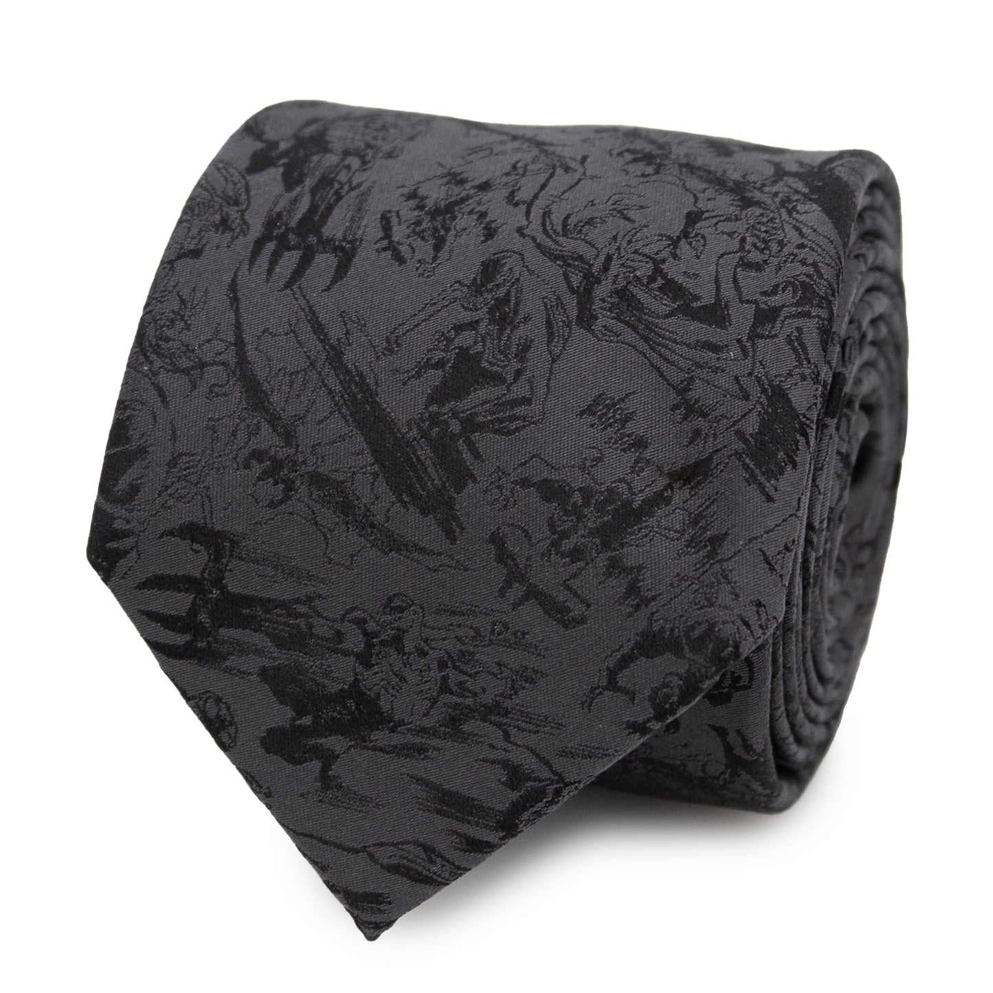 Venom Dark Gray Action Men's Tie Image 3