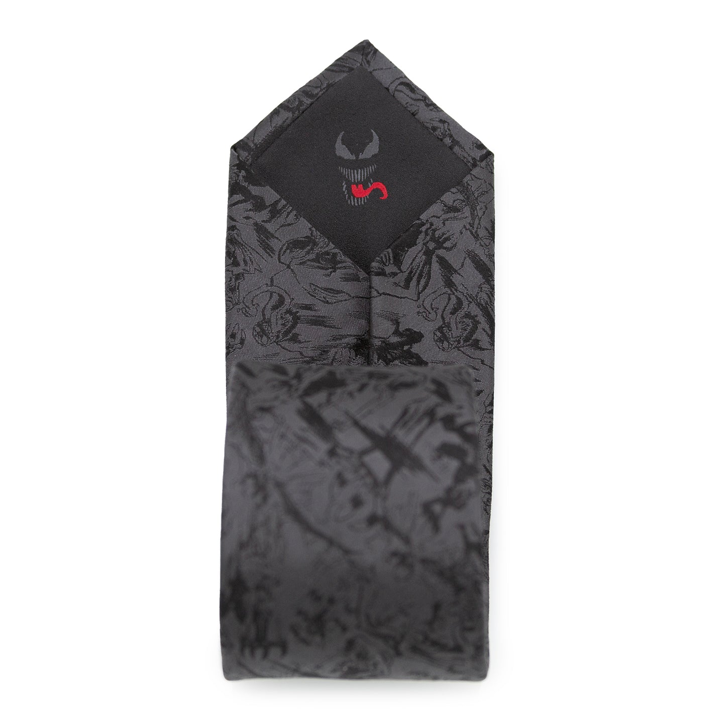 Venom Dark Gray Action Men's Tie Image 5