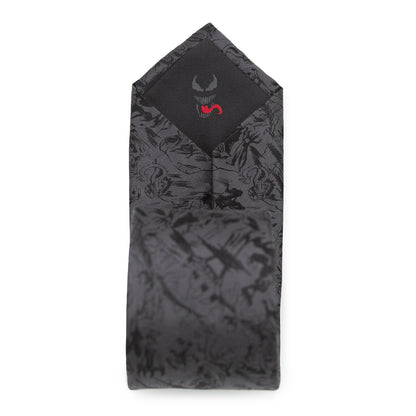 Venom Dark Gray Action Men's Tie Image 5