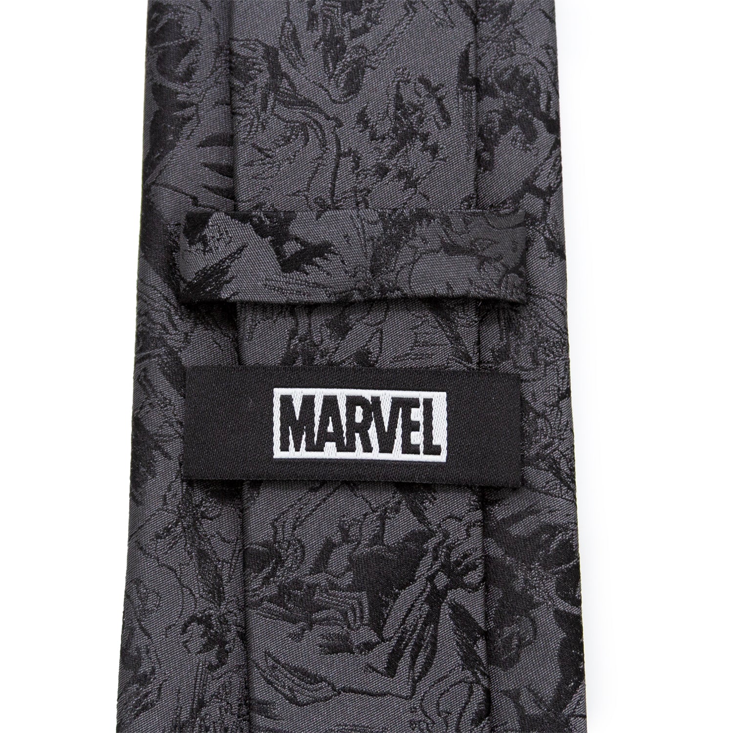 Venom Dark Gray Action Men's Tie Image 7