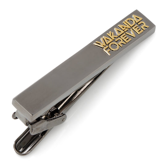 Wakanda Forever Gunmetal Gold Tie Clip Image 1