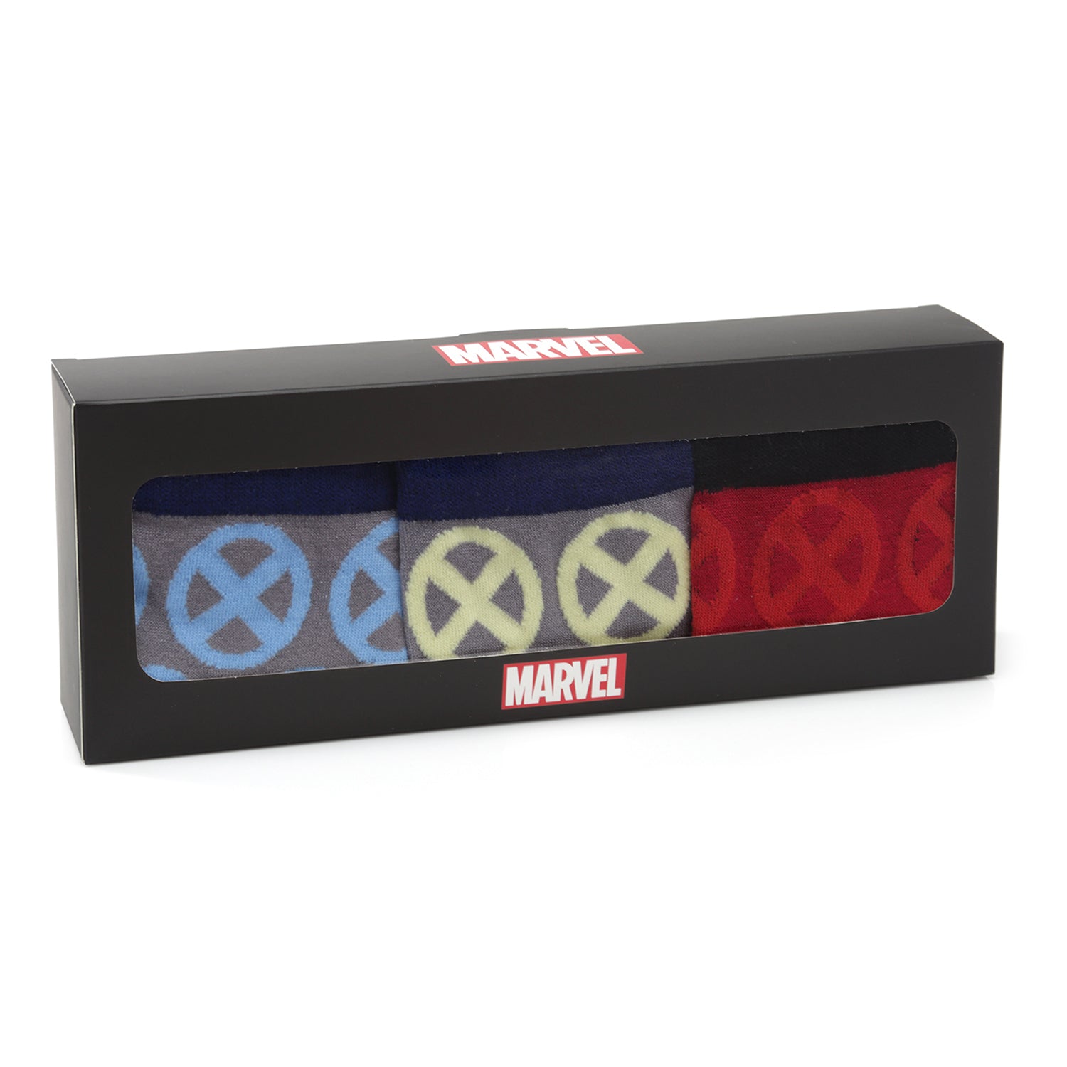 Marvel X-Men Socks 3 Pack with Lapel Pin Gift Set Image 11
