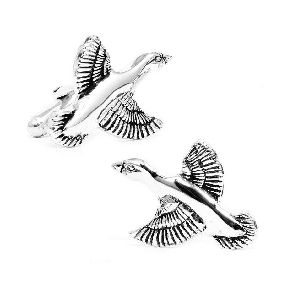 Sterling Duck Cufflinks Image 1