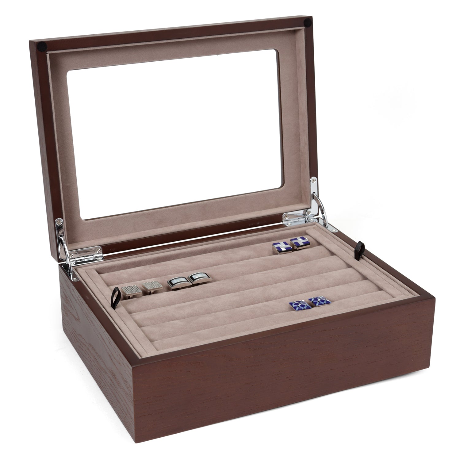 Espresso Cufflinks Collector's Case - 72 pairs Image 4