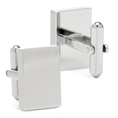 Custom Engraved Block Photo Cufflinks Image 9