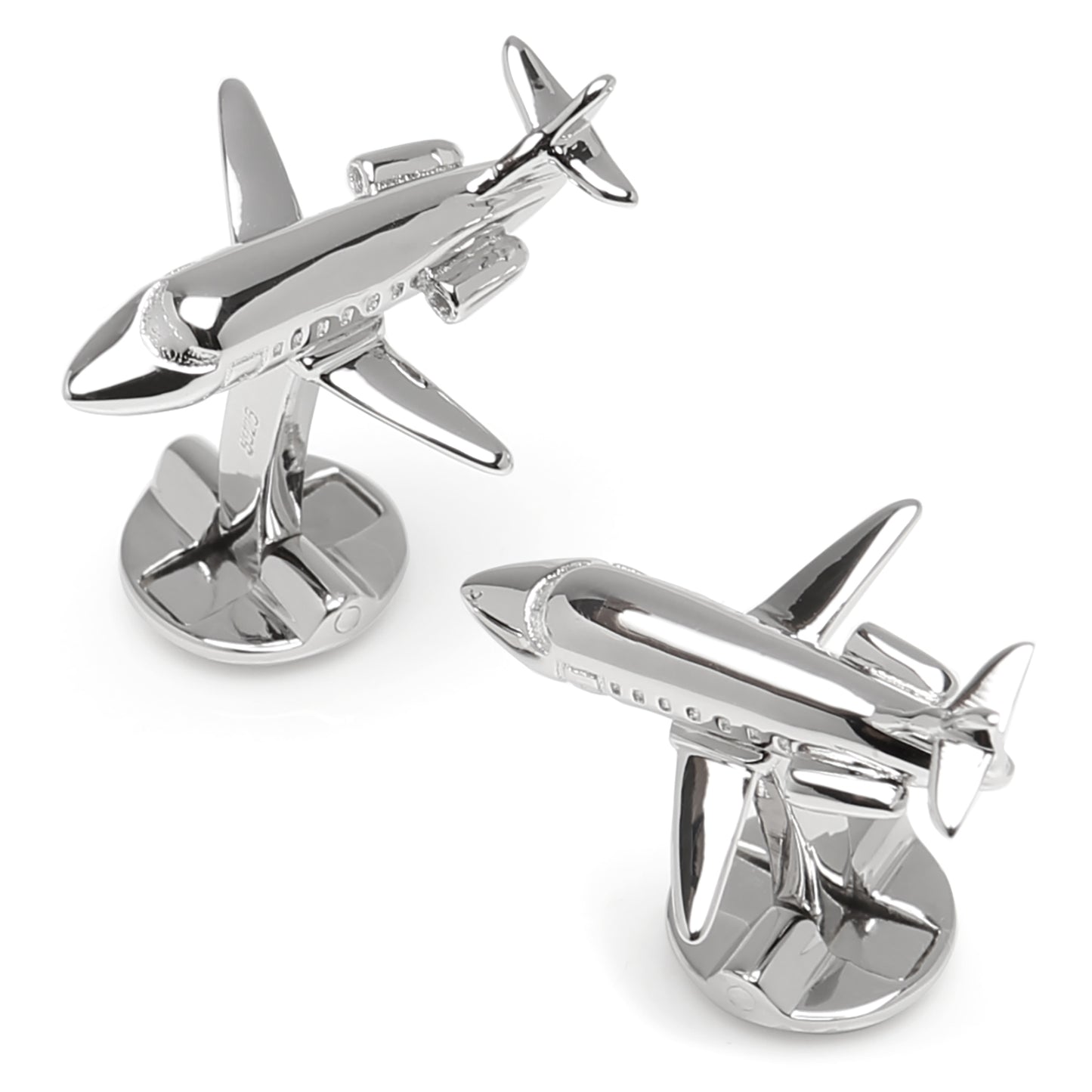 Sterling Private Jet Cufflinks Image 1