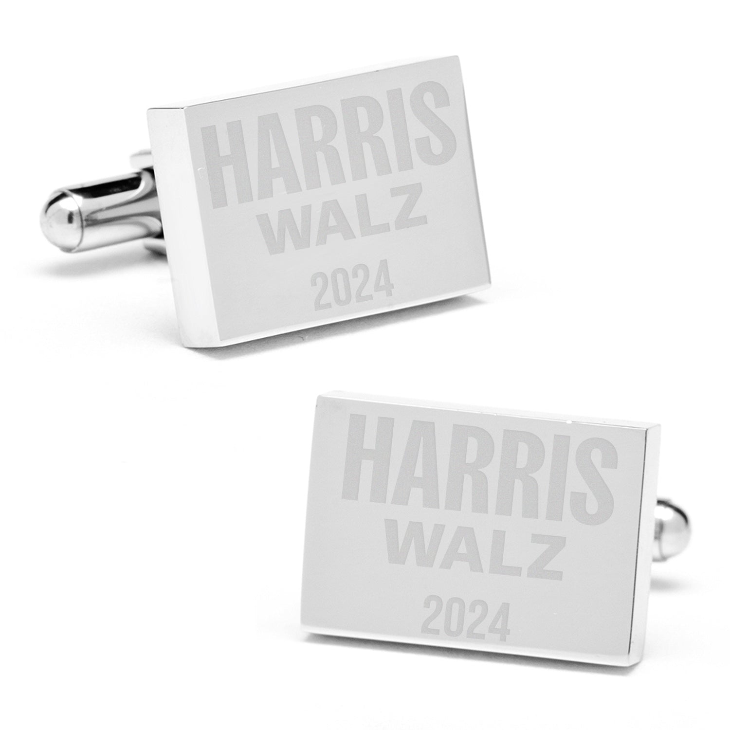 Harris & Walz 2024 Presidential Campaign Cufflinks Image 1