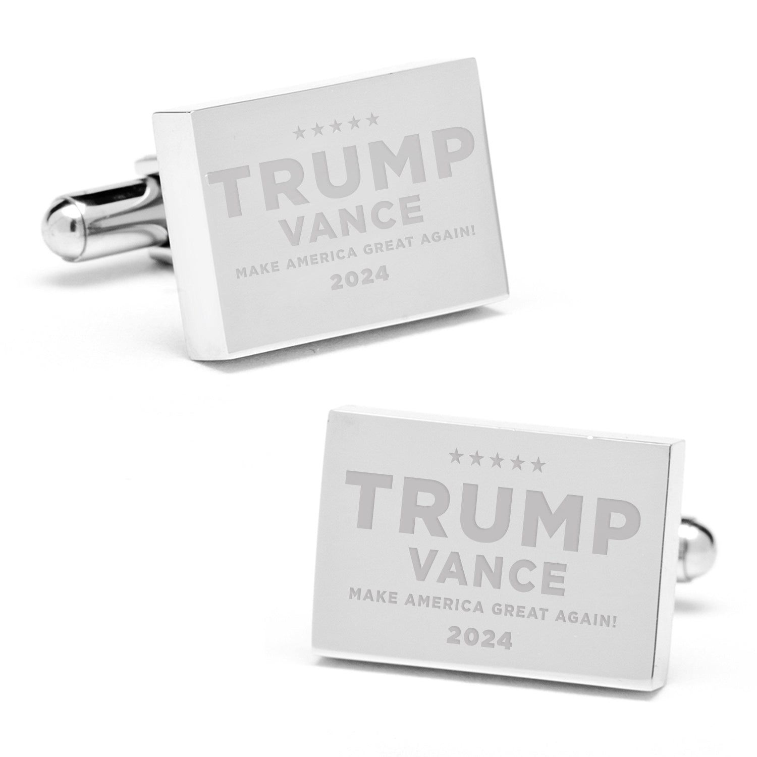 Trump & Vance 2024 Presidential Campaign Cufflinks Image 1