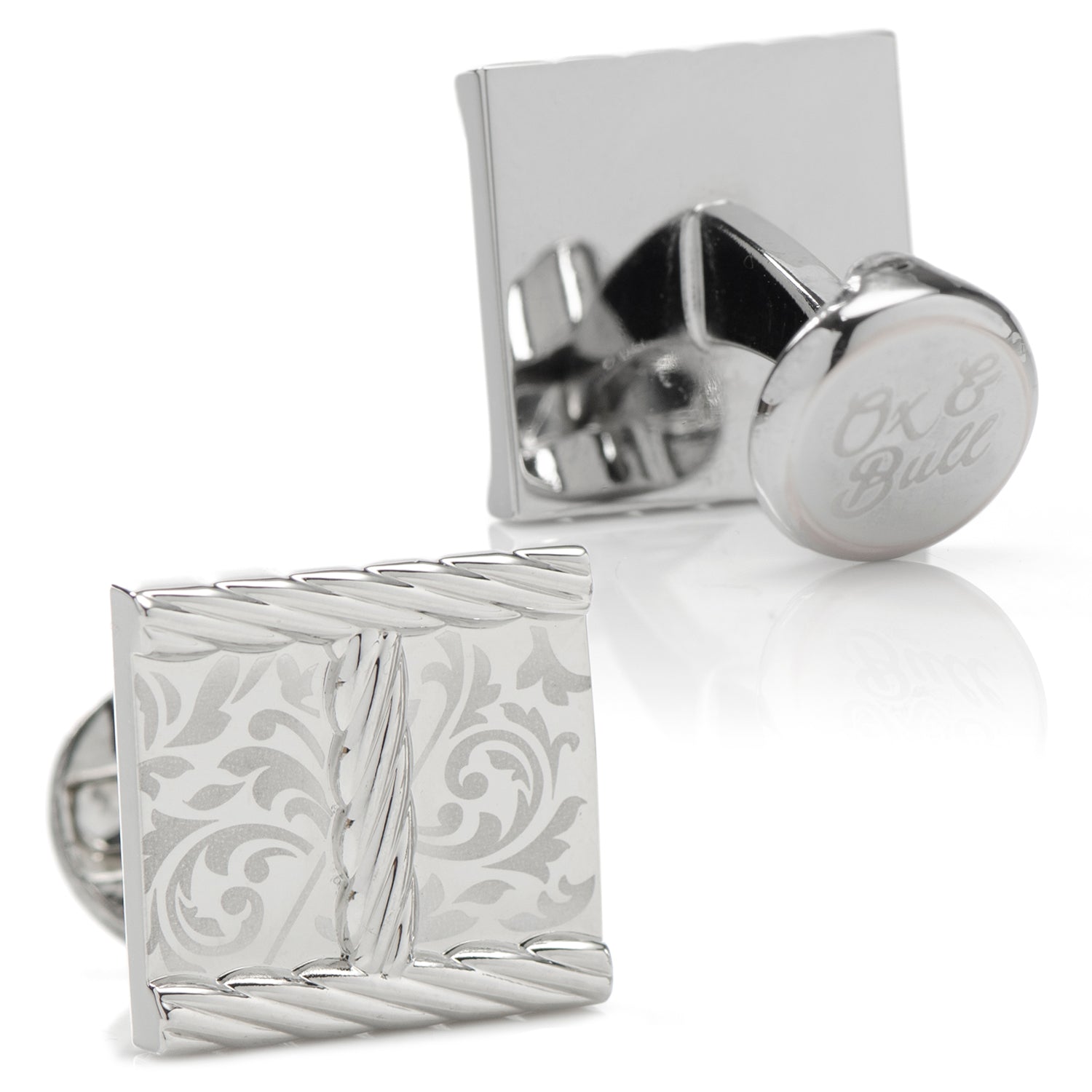 Arabesque Design Cufflinks Image 2