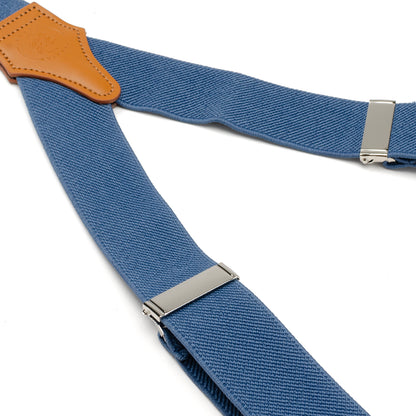 Blue Convertible Suspenders Image 4