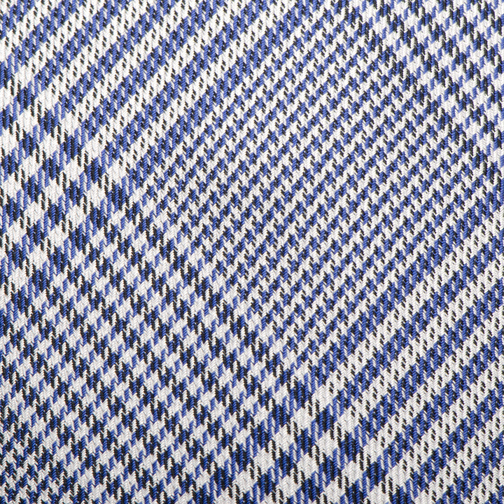 Blue Glen Plaid Silk Tie Image 5