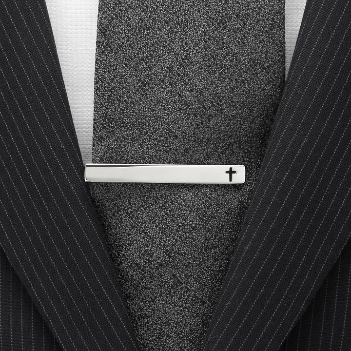 Cross Stainless Steel Cufflinks and Tie Clip Gift Set Image 9