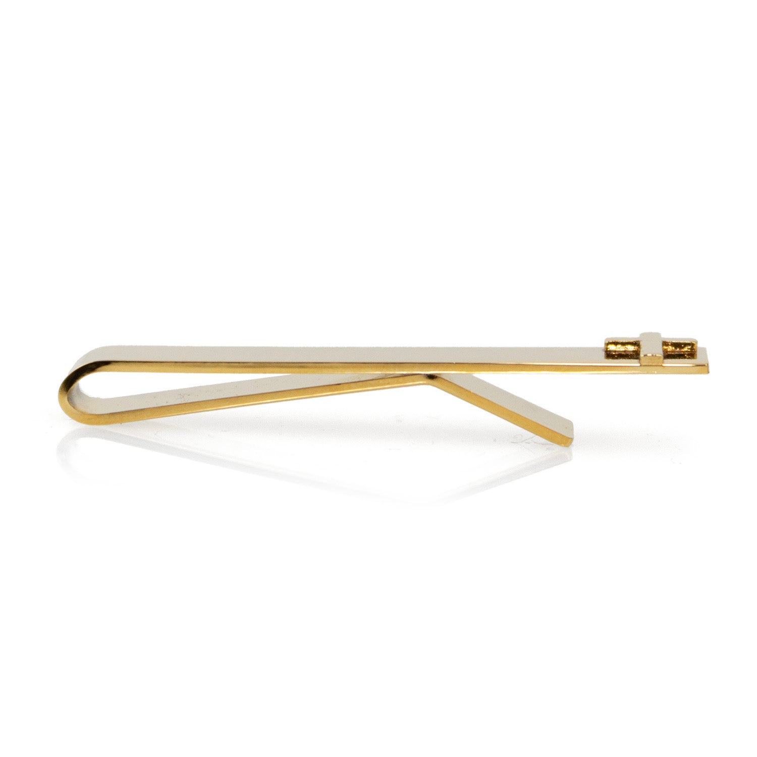 Cross Gold Tie Bar Image 4