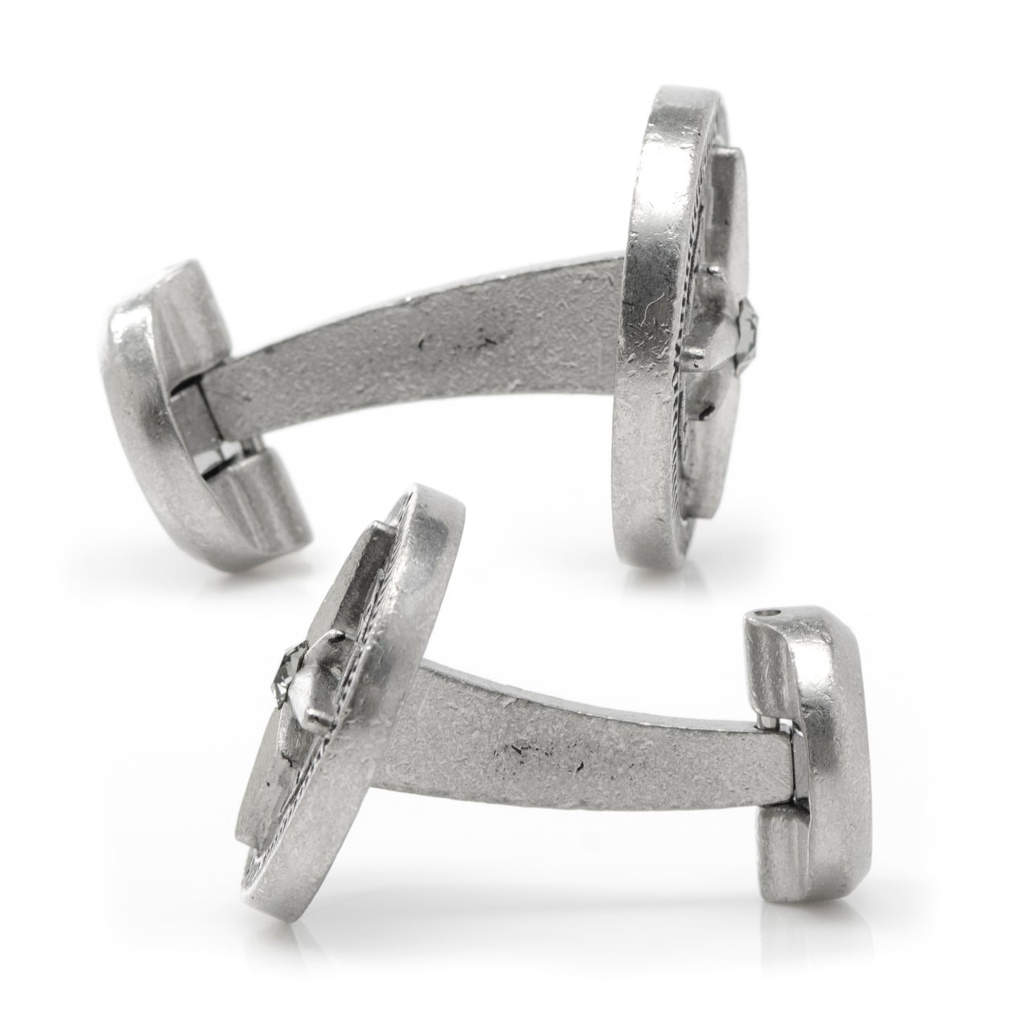 Antique Compass Stainless Steel Cufflinks Image 4