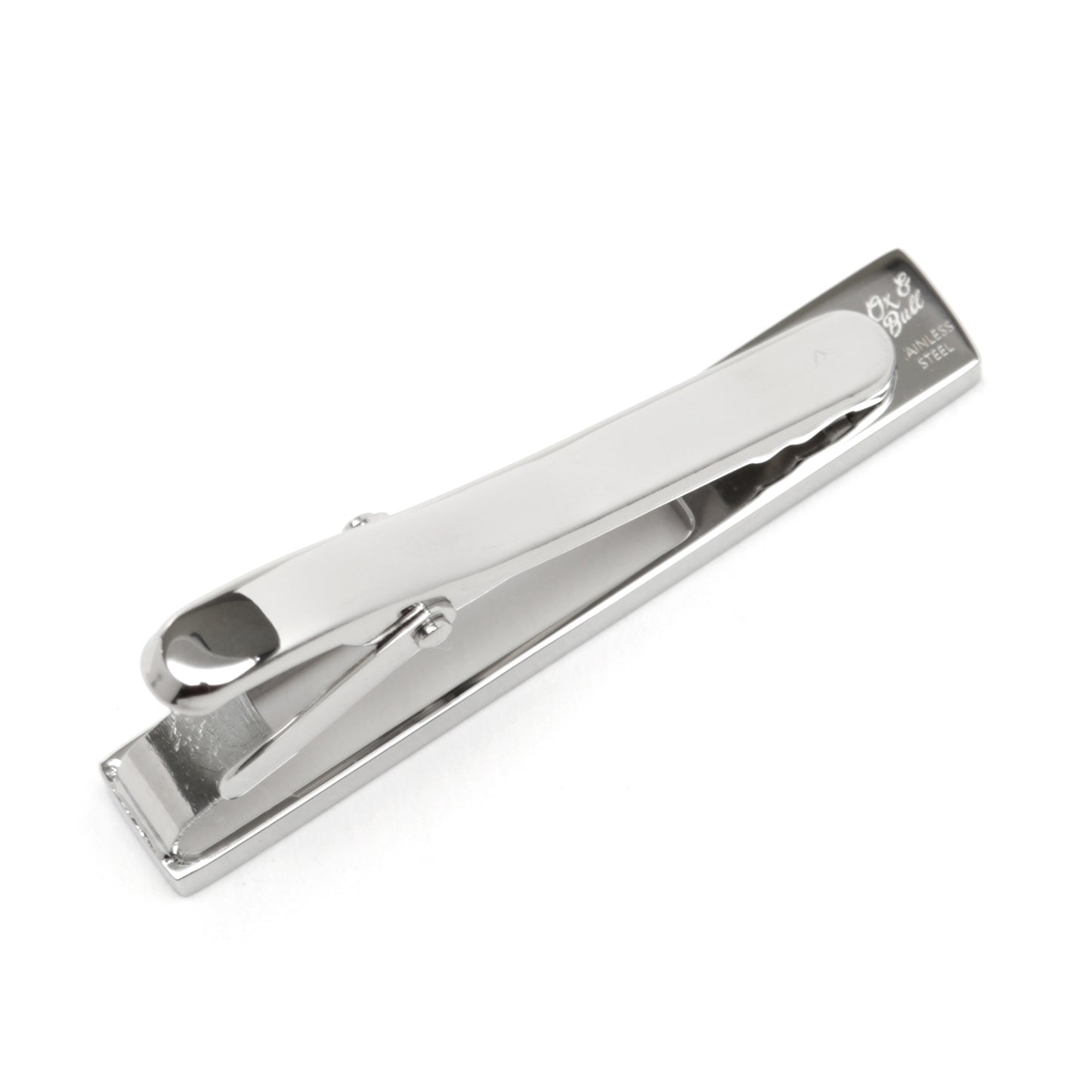 Die Cut Crystal Stainless Steel Tie Clip
 Image 3
