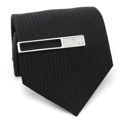 Die Cut Crystal Stainless Steel Tie Clip
 Image 4